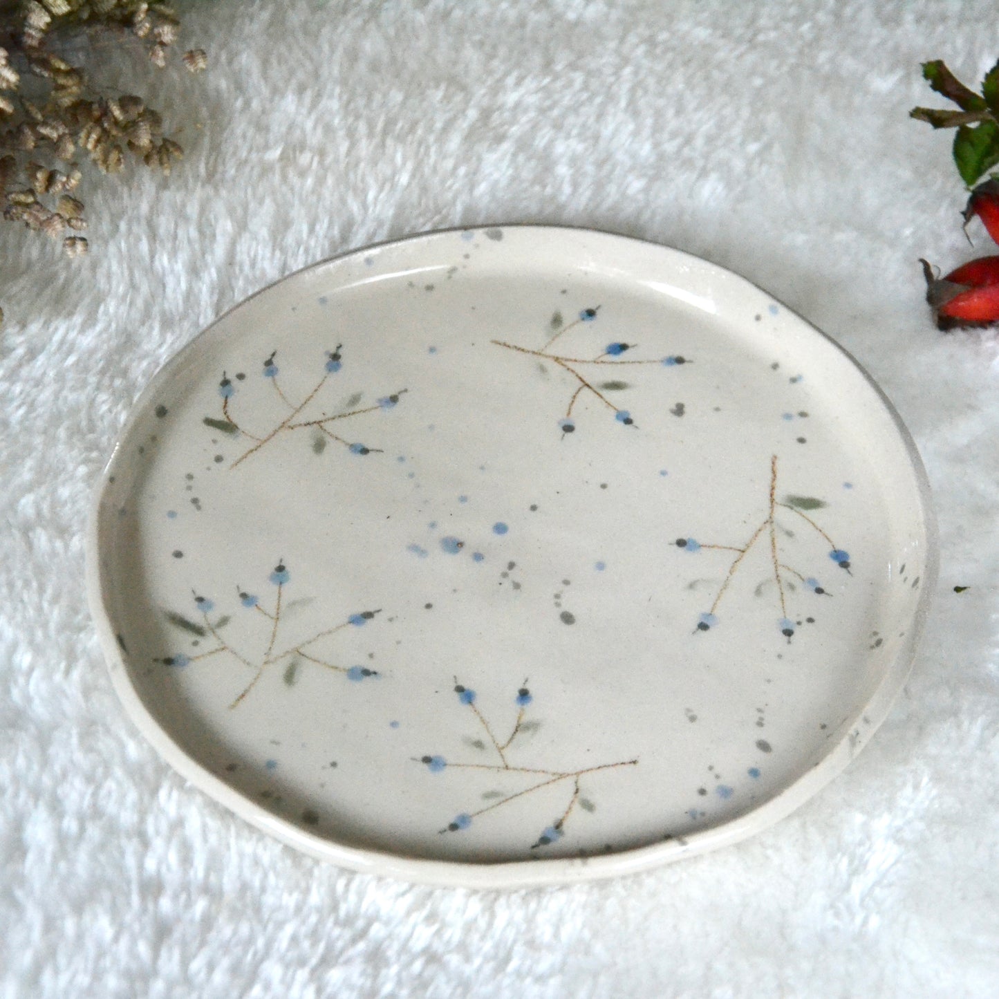 Krožnik Borovnička