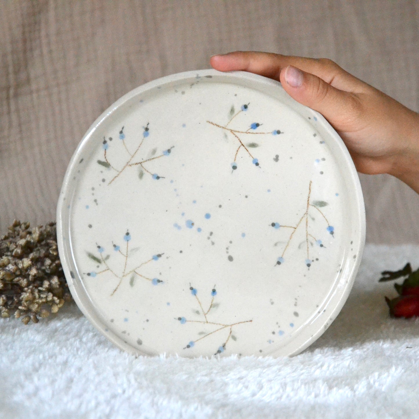 Krožnik Borovnička